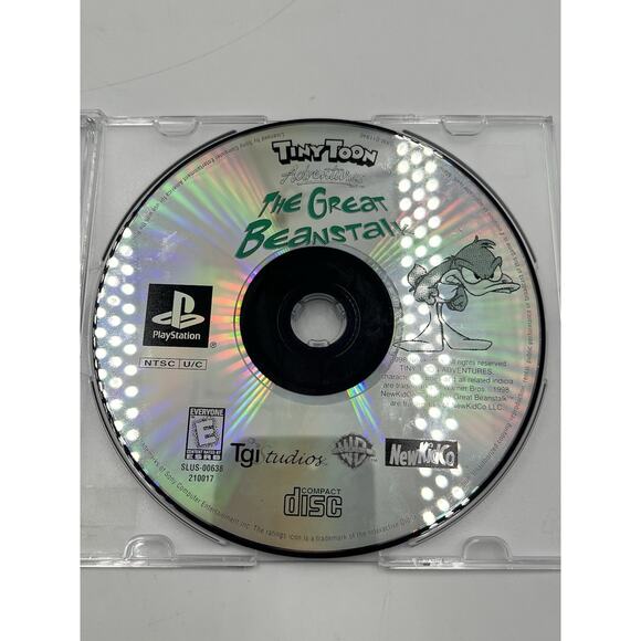 Tiny Toon Adventures: The Great Beanstalk (Sony PlayStation 1, PS1) GAME ONLY - Picture 7 of 7